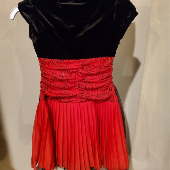 Black and Red Dress - Picture 3 of 4